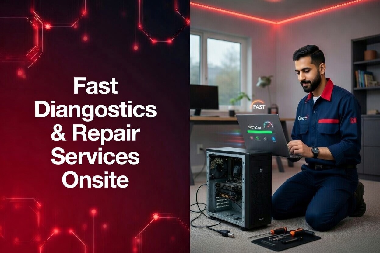 Fast Diagnostics & Repair Services Onsite
